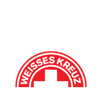 WeisseskreuzCrocebianca red rescue sudtirol altoadige Sticker