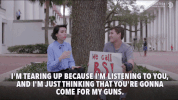 Guns Rally GIF by The Opposition w/ Jordan Klepper