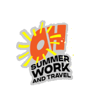 orangehospitality workandtravel orangehospitality summerworkandtravel ohworkandtravel Sticker