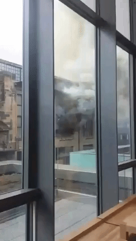 Glasgow School of Art Damaged by Massive Fire