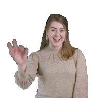 waanzinnigecontent nice woman ok smiling Sticker