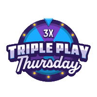 Triple Play Thursday Sticker by Rivers Casino Portsmouth