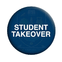 Takeover Uofg Sticker by University of Glasgow