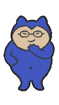 Meganeneko Sticker