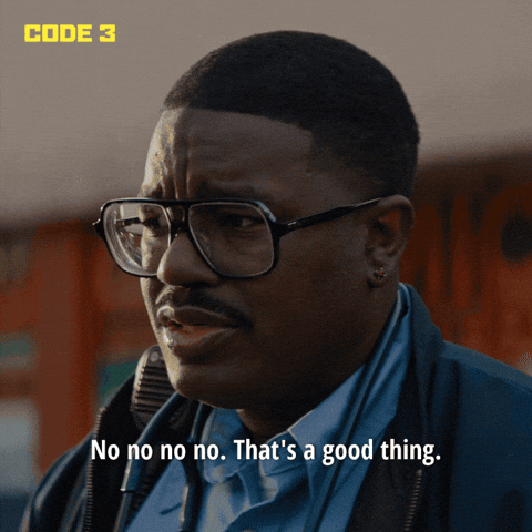 Good News Lol GIF by Code 3 Movie