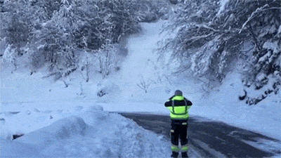 snow blizzard GIF by Digg