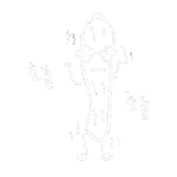yozmsa scared 채식 요즘것들의사생활 yozmsa Sticker