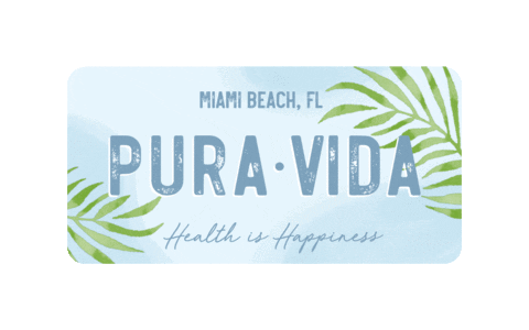 License Sticker by Pura Vida Miami