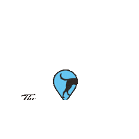 TheTailGuide dogs hound dog friendly walk the dog Sticker