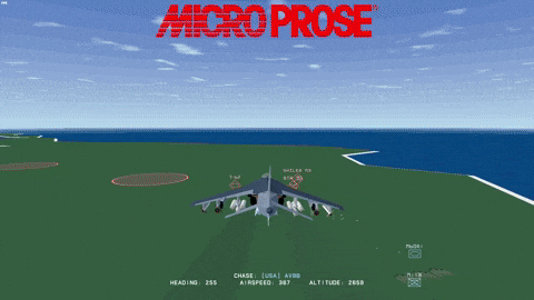 Av-8B Simulation GIF by MicroProse