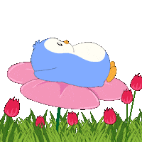 Happy Spring Day Sticker by Pudgy Penguins