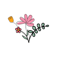 Flowers Support Local Sticker by Anderbery Acres
