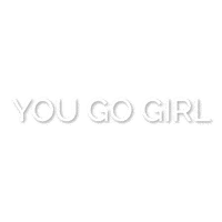 innerbeauty you go girl inner Sticker