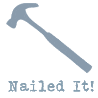 NailedItDIYStudio diy wood hammer tools Sticker
