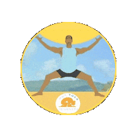 Hyj Hotyogajourneys Blueoceanyogaretreat Yogavacation Retreat Yoga Sticker by HotYogaJourneys