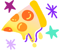 Pizza Dash Sticker by singteldash