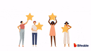 Biteable celebrate star winner trophy GIF