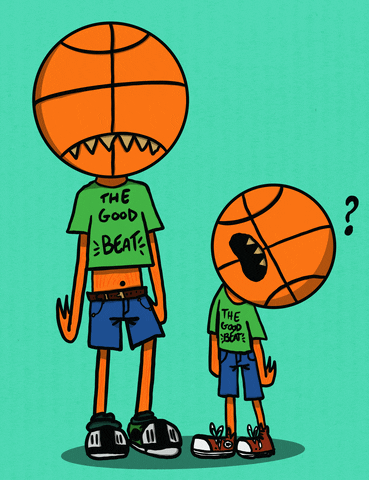 Cartoon Basket Ball GIF