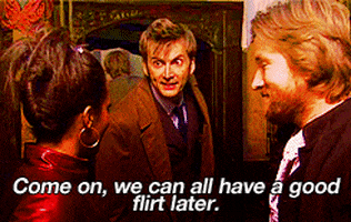 doctor who flirting GIF