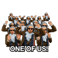 Welcoming One Of Us Sticker