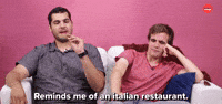 Reminds Me Of An Italian Restaurant 
