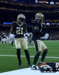Justin Reid Football GIF by New Orleans Saints