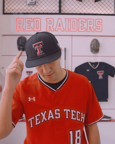 Isaiah Rhodes GIF by Texas Tech Baseball