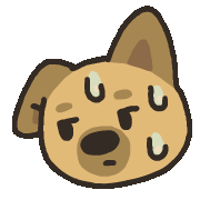 Sad Face 流汗 Sticker