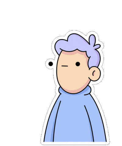 Walking Away Goodbye Sticker by doodles