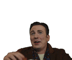 Chris Evans Sticker by Knives Out