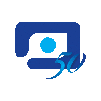 Cameraman 50Th Sticker by Guild of Television Camera Professionals