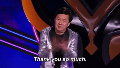 Season 6 Thank You GIF by The Masked Singer