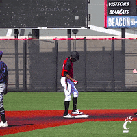 Waving Bearcats Baseball GIF by Cincinnati Bearcats