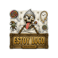 Skull Calavera Sticker