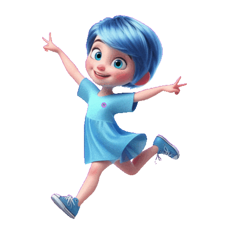 elistorycriativo girl blue garota elistorycriativo menina Sticker