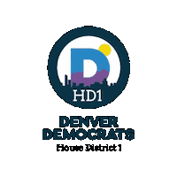 denverdemocrats democrats denverdemocrats denverdems hd1 Sticker