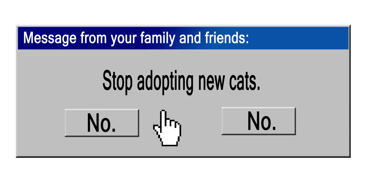 Cat Lady Sticker by Percolate Galactic