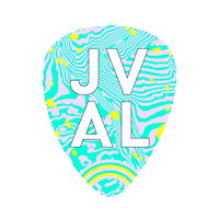 Guitar Flip Sticker by JVAL Openair