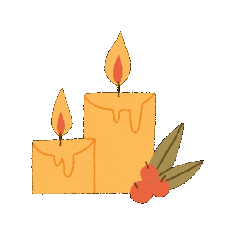 Christmas Fire Sticker