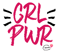 Girl Power Sticker by Carrie Berkk | Carrie's Chronicles