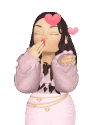 Cute Girl Sticker