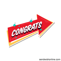 Congrats Love GIF by sendwishonline.com