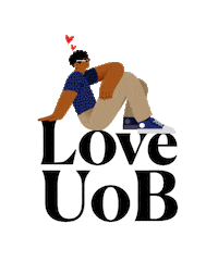 Uob Welcome To Brum Sticker by University of Birmingham