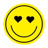 neverfeltsogreat happy heart smile yellow Sticker