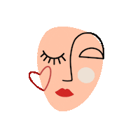 danniepriianti love happy heart smile Sticker