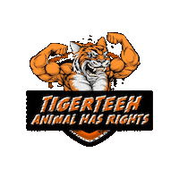 Animal Has Rights Sticker by Tigerteeh