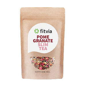 Tea Pomegranate Sticker by fitvia