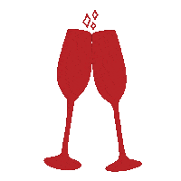 Cheers Celebrate Sticker