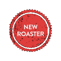 Coffeeroaster Roasting Sticker by KW Coffee Collective