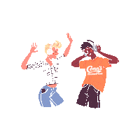 Party Dancing Sticker by Conn's HomePlus